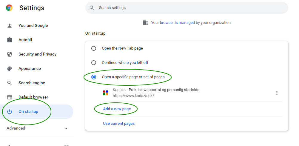 Set Kadaza to open when Chrome starts