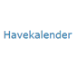 havekalender